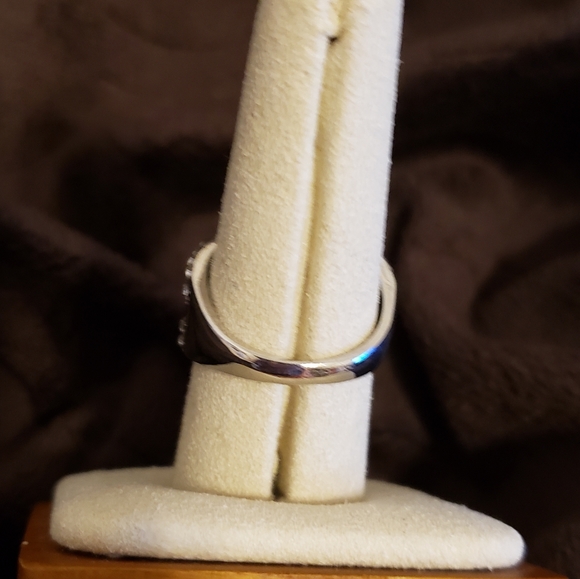 Sophicates Halo Gold Silver CZ Pave Ring - Picture 9 of 12